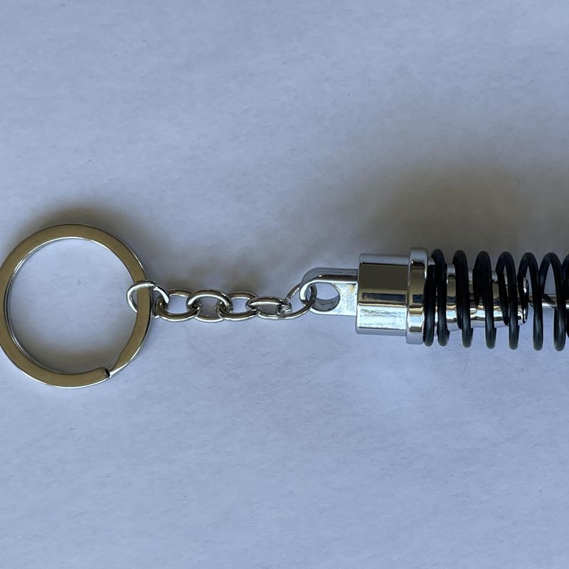 Nøkkelring Coilover sølv