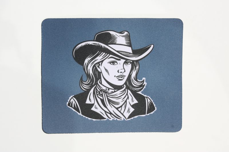 Cowgirl Musematte Blå