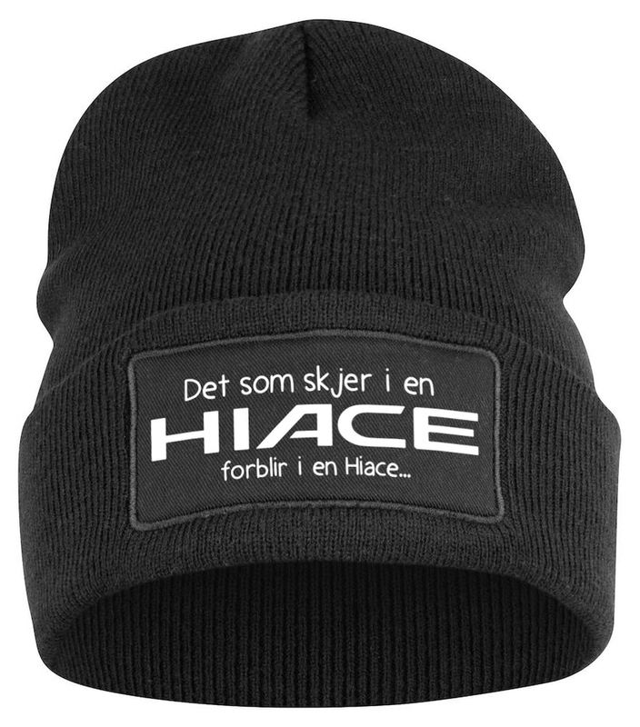 Det som skjer i en Hiace vinterlue