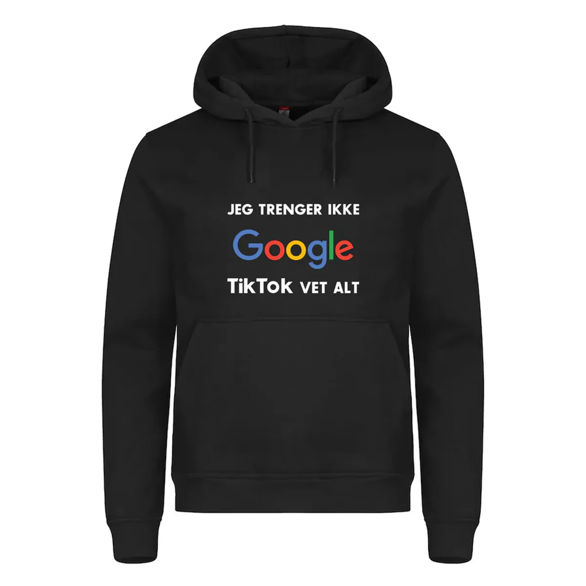 TikTok vet alt - hettegenser