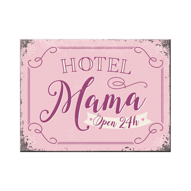 Hovedbilde Retro Hotel Mama, Kjøleskapsmagnet