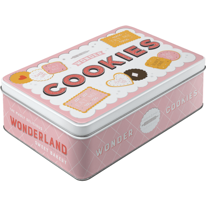 Hovedbilde Cookies Flat Metallboks