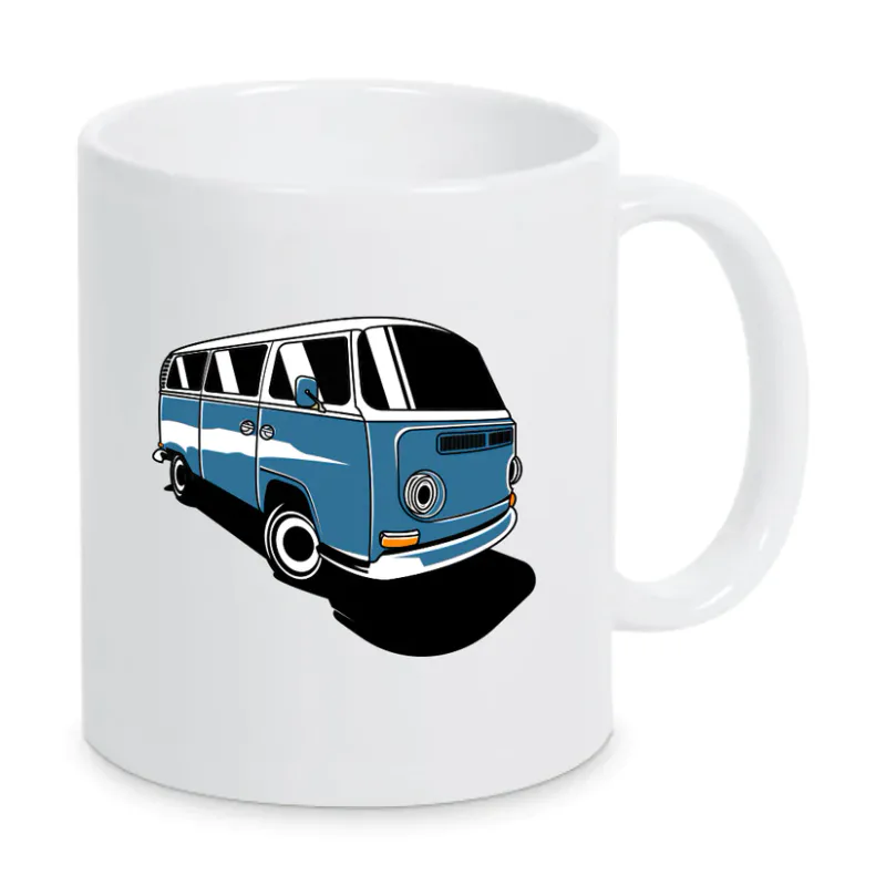   VW T2 Camper Blue - Kaffekrus