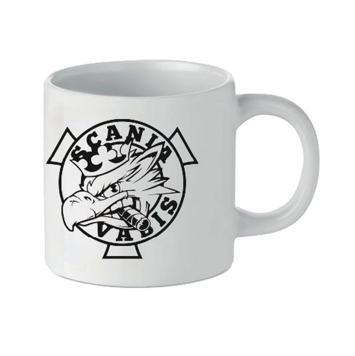 SCANIA VABIS Griffin Barnekopp keramikk med eske- 150ml